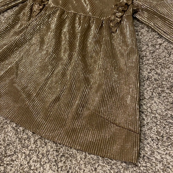 Baby H&M shiny gold dress - Picture 4 of 5